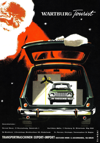 Illustration for article titled Capitalist marketing, Wartburg style